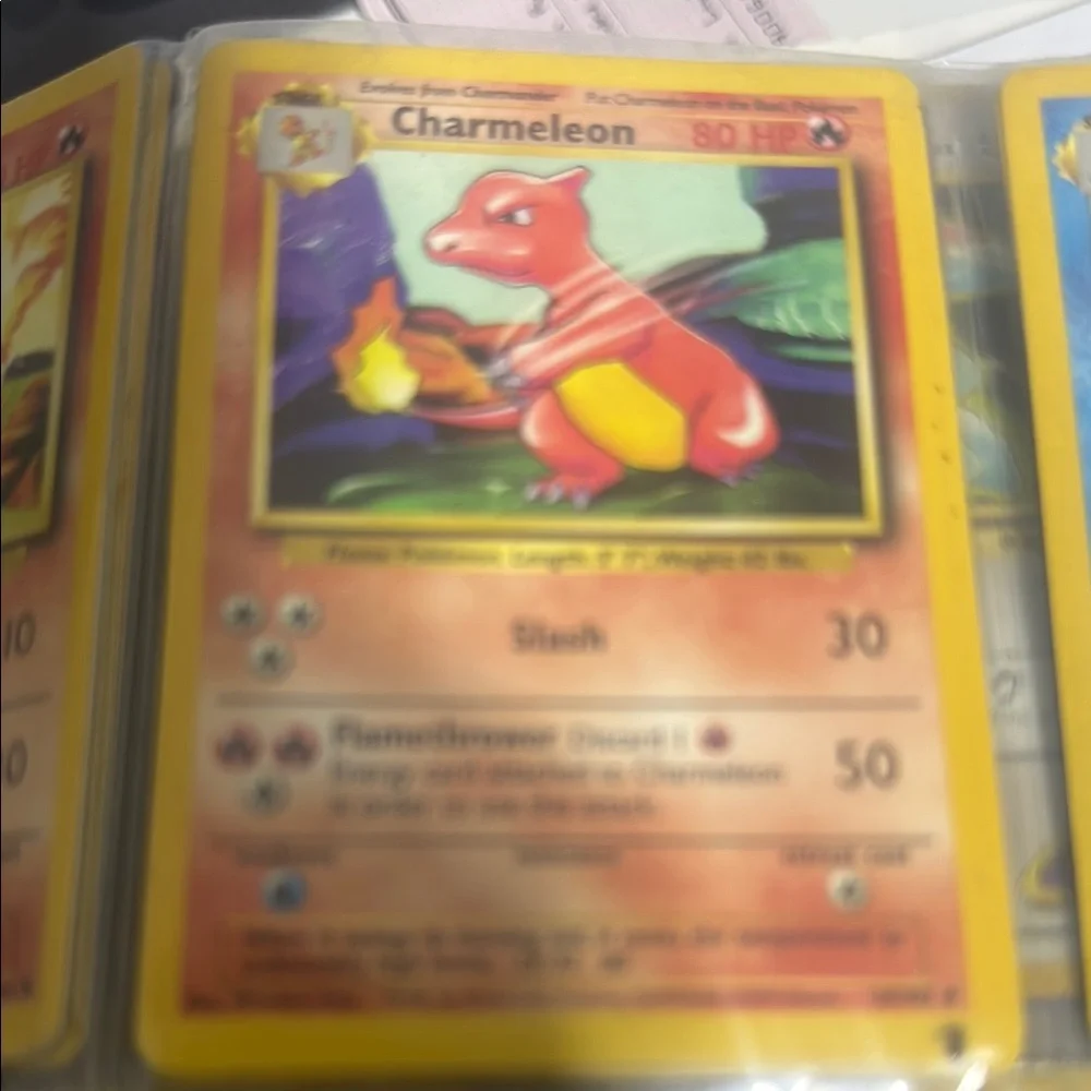 Charmeleon Base Set Shadowless